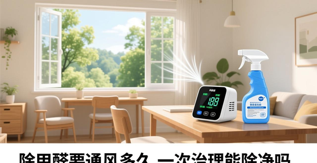 除甲醛要通风多久 一次治理能除净吗