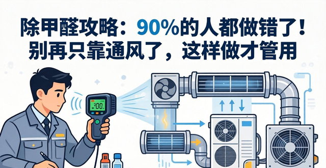 除甲醛攻略：90%的人都做错了！别再只靠通风了，这样做才管用